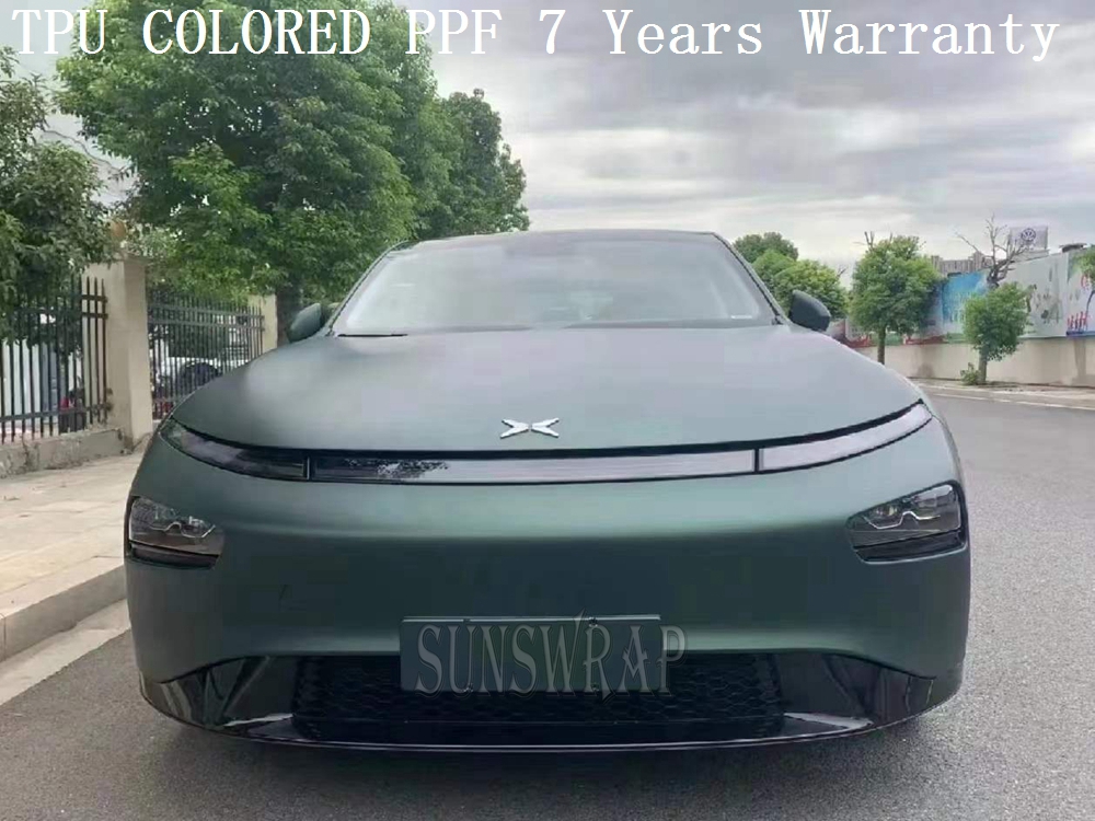Matte Metallic Venom Green PPF