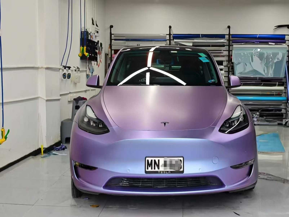 Matte Misty Purple Silver PPF