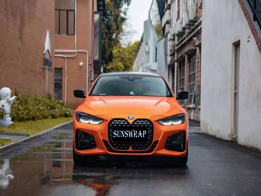 Racing Orange PPF