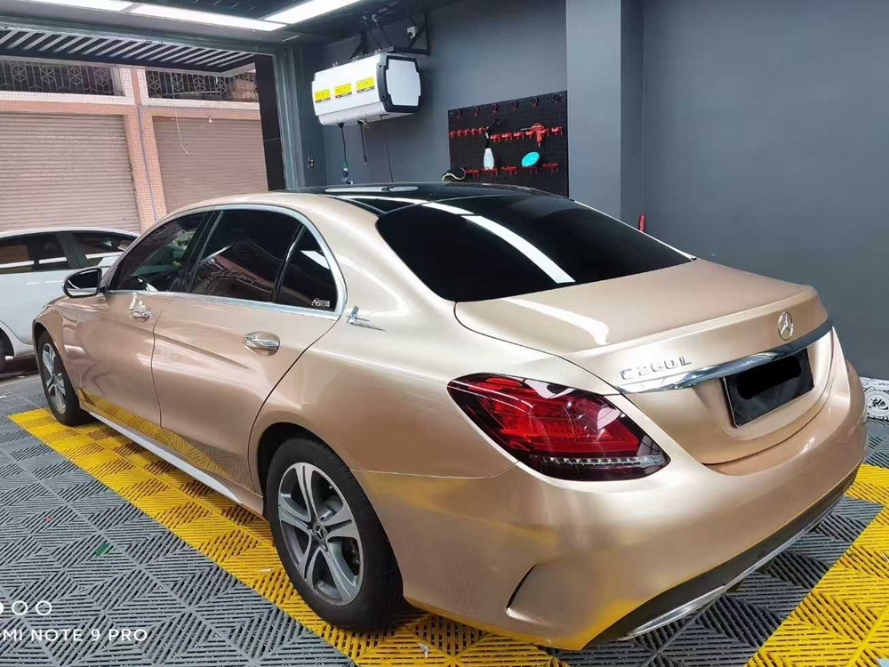 Super Gloss Metallic Dark Champagne Gold PPF
