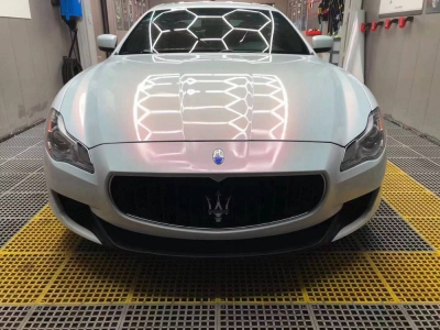 Pearlescent Gloss White Shift Red PPF